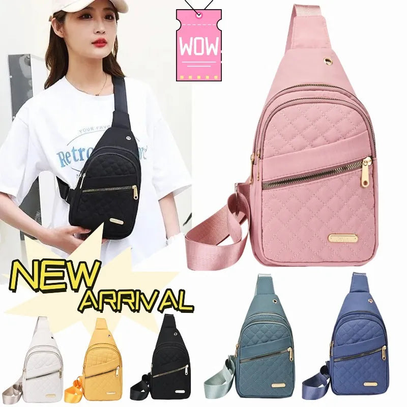 Fashionable Waterproof Crossbody Bag for Women | Large Capacity Sling