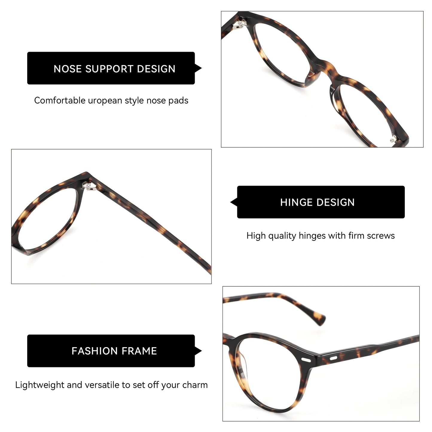 Stylish Round Prescription Glasses for Men & Women | Modern Look