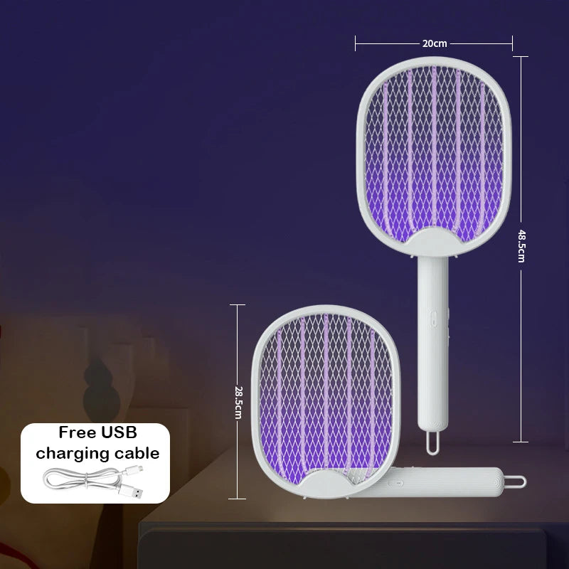 Foldable Electric Mosquito Killer | USB Rechargeable Bug Zapper