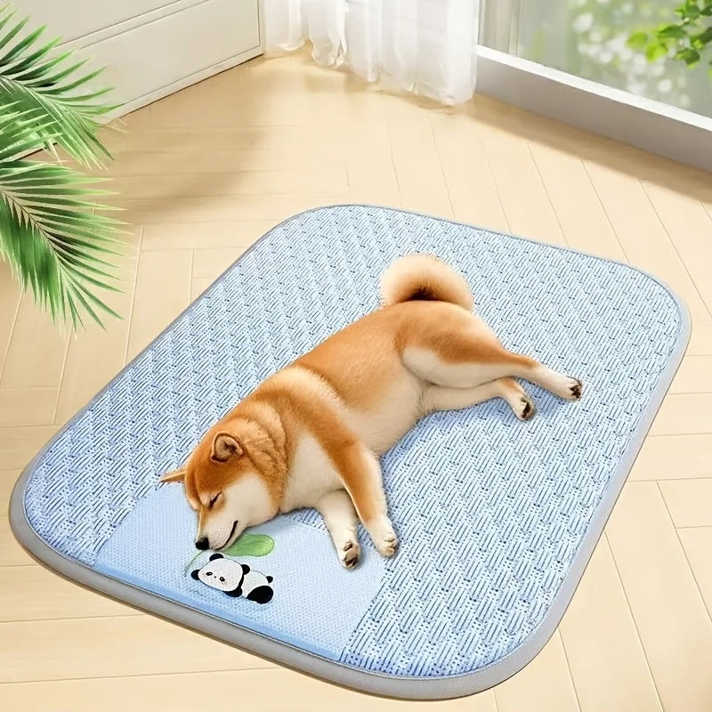 Dog Cooling Mat | Stay Cool with Cute Panda Design