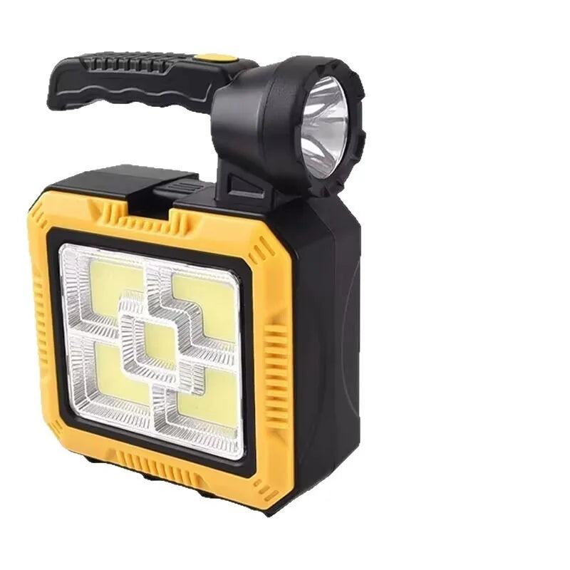 Solar-Powered Handheld Flashlight | Super Bright Emergency Light