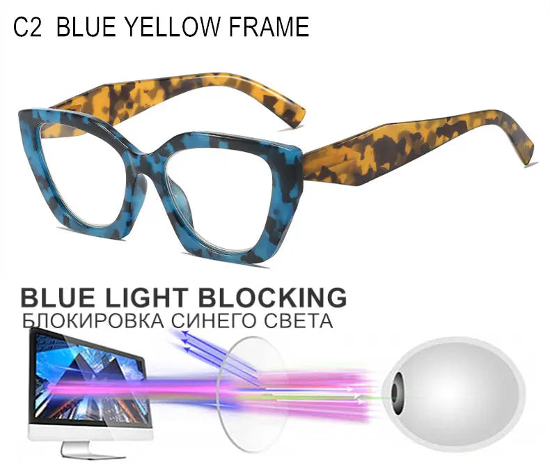 Custom Prescription Glasses for Myopia | Stylish Blue Light Protection