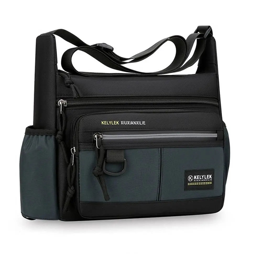 Large Capacity Men's Shoulder Bag | Versatile Multi-Purpose Messenger