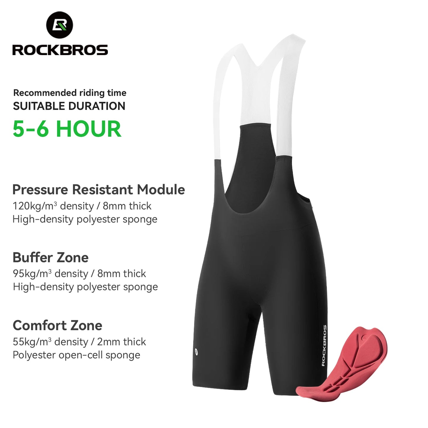 Breathable Cycling Bib Shorts for Men & Women | Padded Comfort
