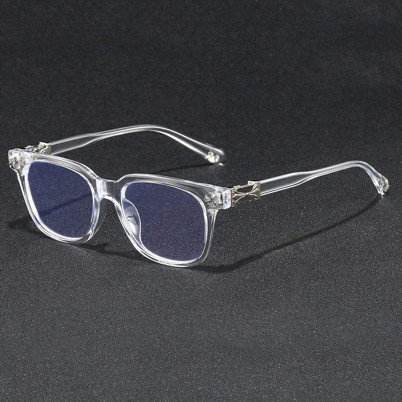 2026 New BEAU FIVE Retro Anti-Blue Light Square Frame Computer Protective Glasses Trendy Versatile High-Quality F114