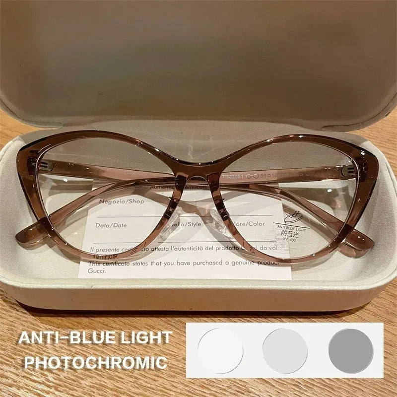 Trendy Cat Eye Reading Glasses for Women | Stylish Anti Blue Light Eyewear