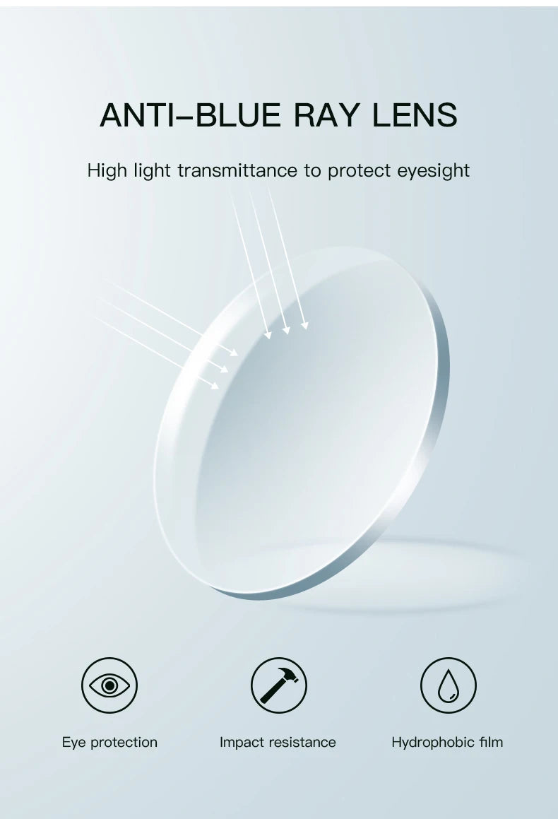 Trendy Anti-Blue Light Prescription Glasses for Women