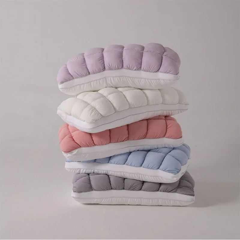High Elastic Cervical Neck Support Pillow | Cloud Puff Comfort