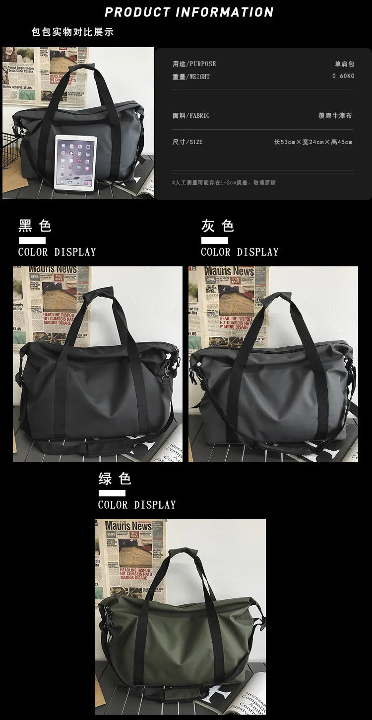 Large Capacity Waterproof Travel Bag | Ultimate Carry-On Luggage