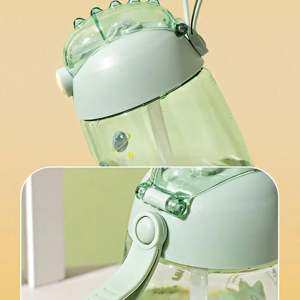 Children's Cartoon Dinosaur Water Bottle | Fun & Portable Sippy Cup