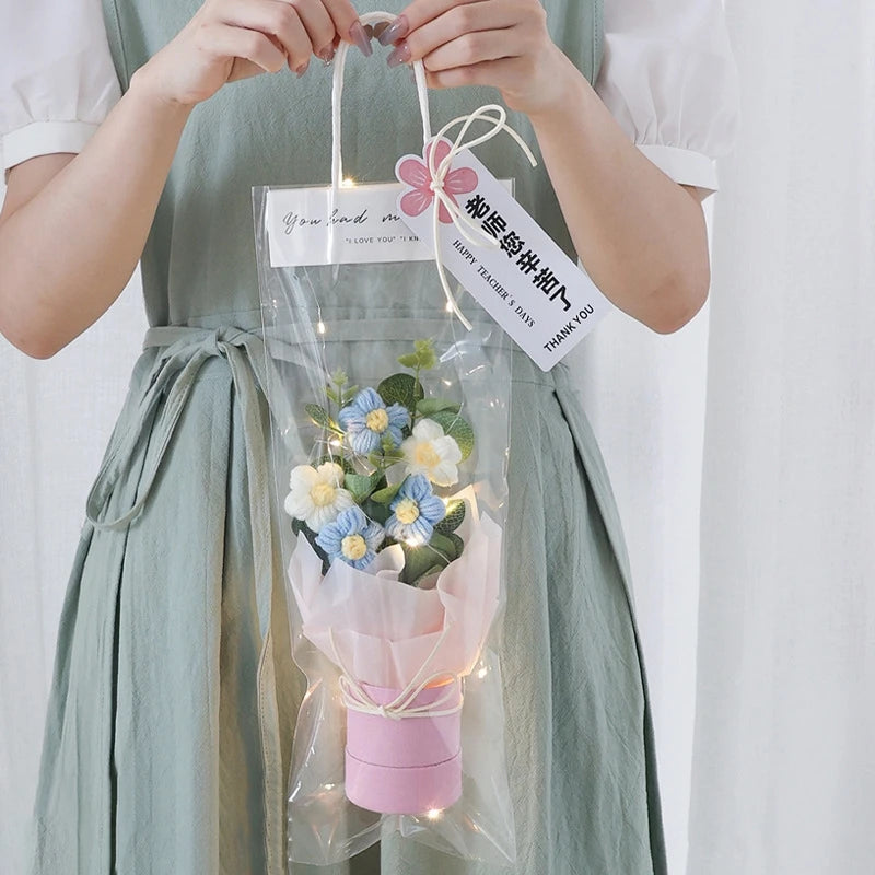 Ramo Eterno de Flores de Ganchillo | El Regalo Perfecto para Cualquier Ocasión