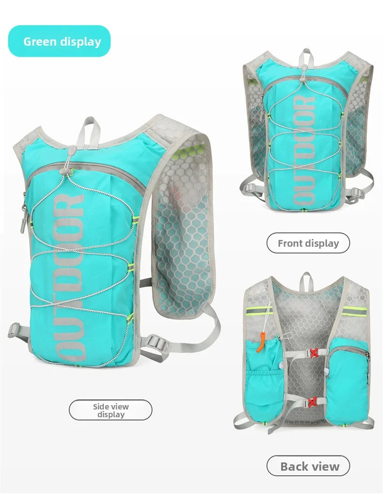 Lightweight Running Hydration Vest Backpack | Water-Saving Comfort