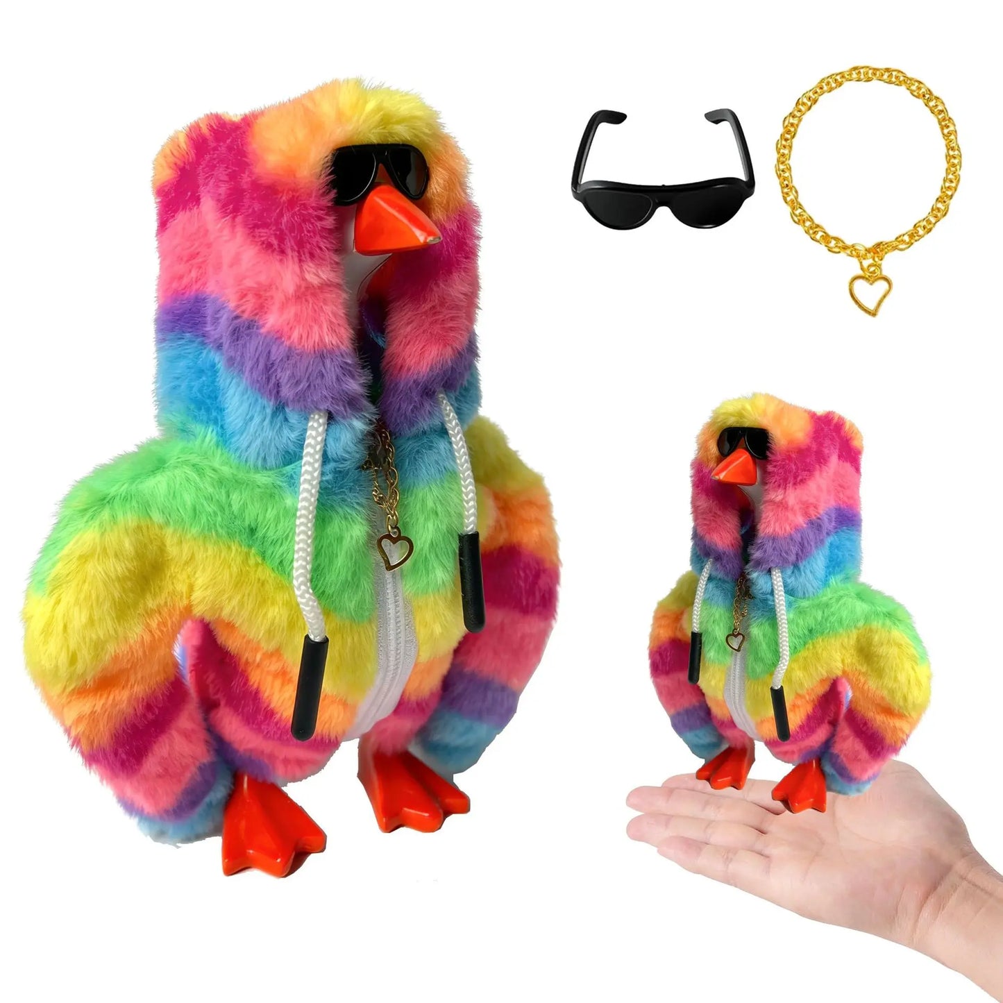 7-Inch Desk Goose Outfits | Fun and Playful Desktop Accessories