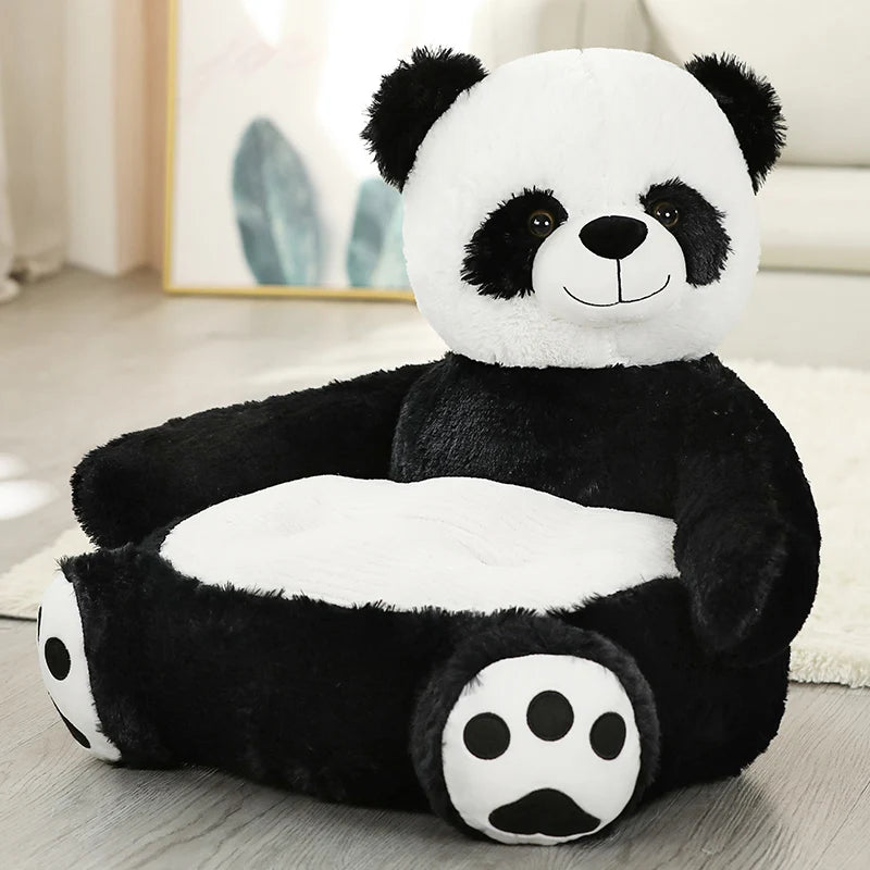 Adorable Plush Cartoon Animal Sofa Chair for Kids | Cozy & Fun