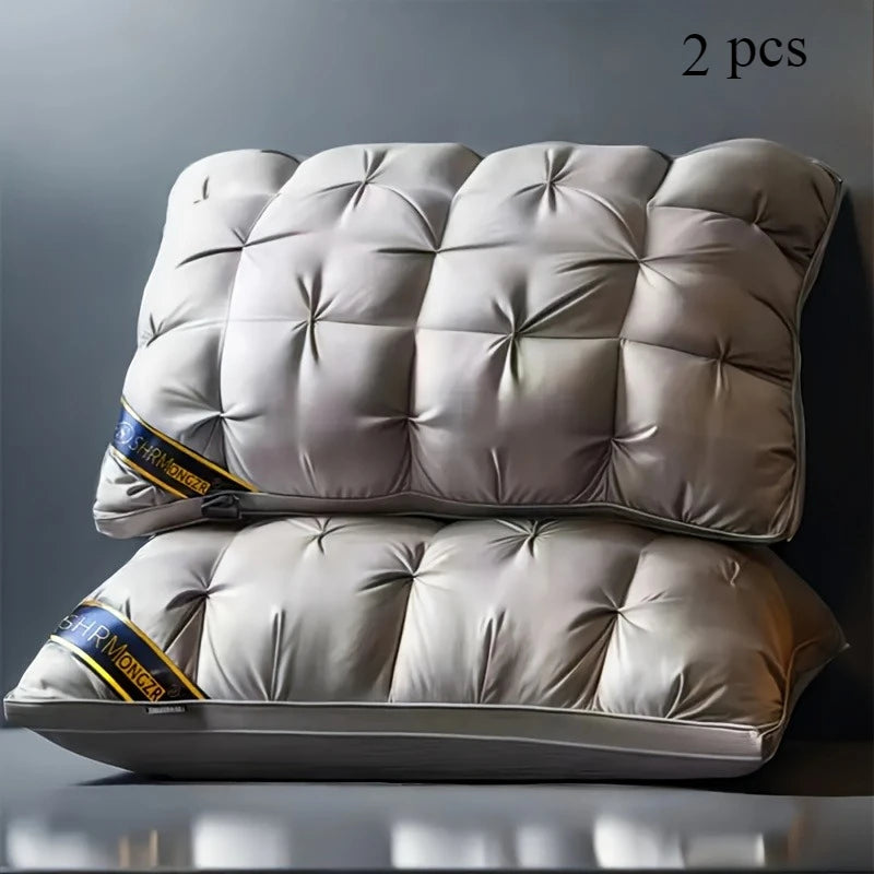 Comfortable Cervical Pillow | Elegant Twisted Flower Design