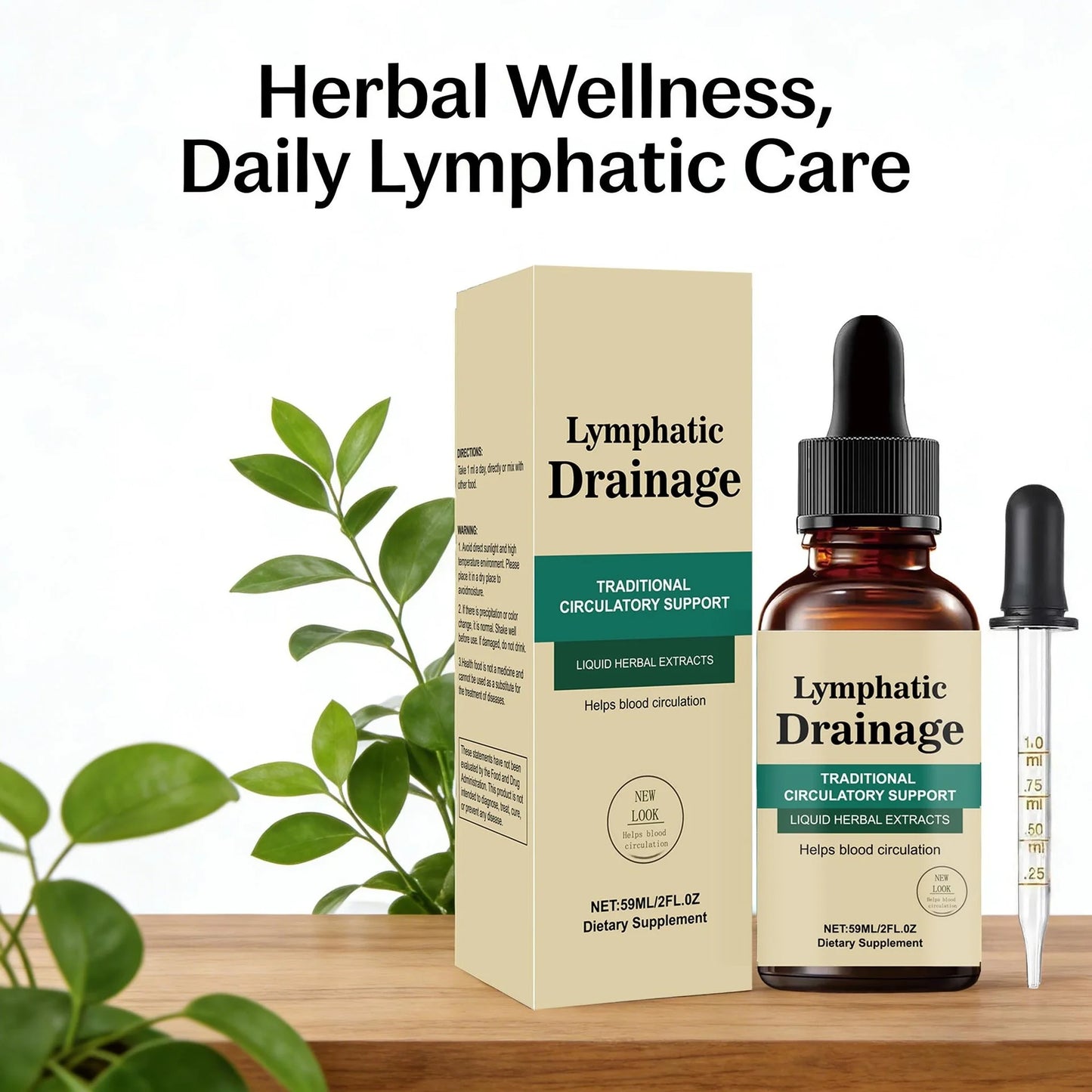 Lymphatic Drainage Supplement | Herbal Immune Support & Detox