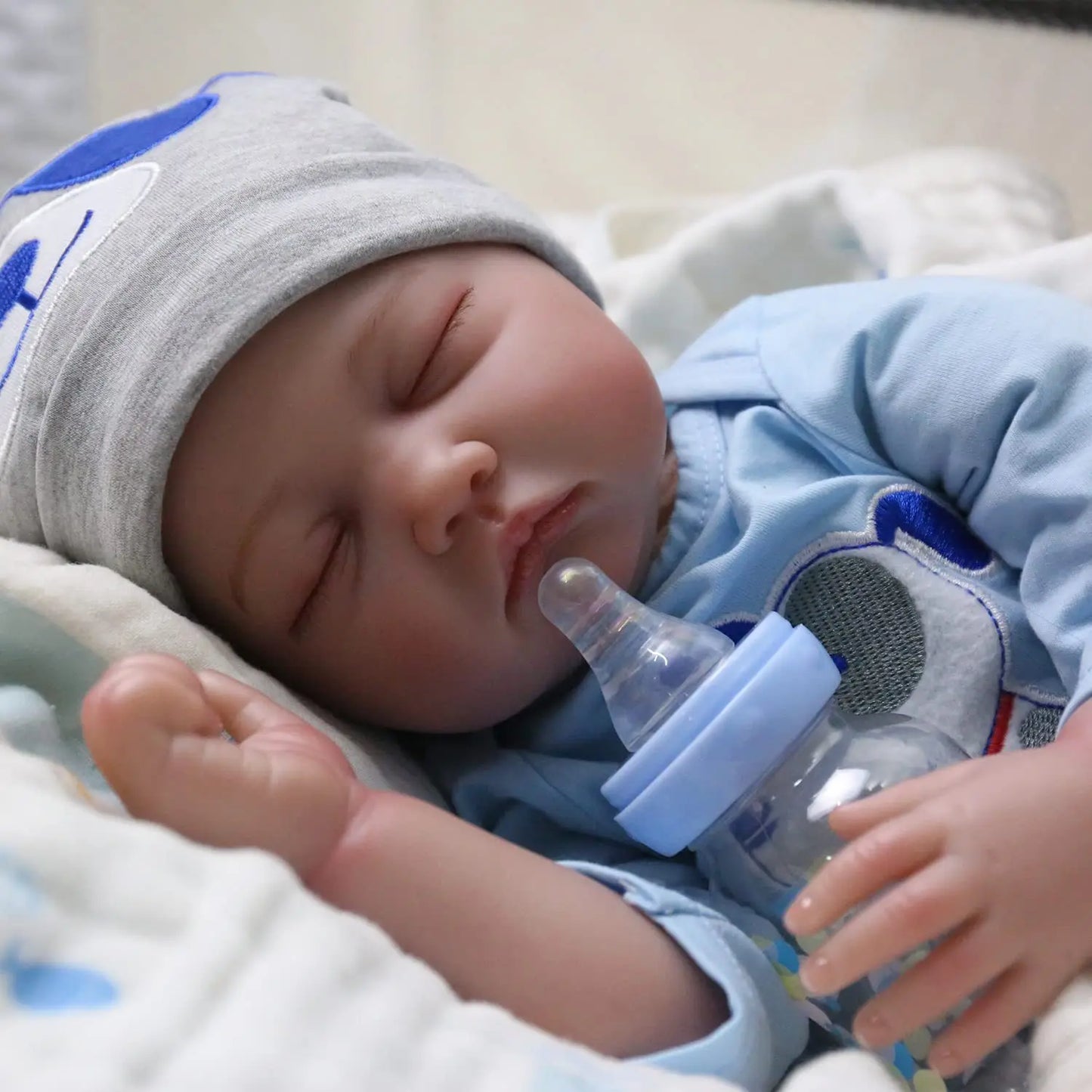 22-Inch Realistic Reborn Doll | Posable, Collectible & Cute Outfit
