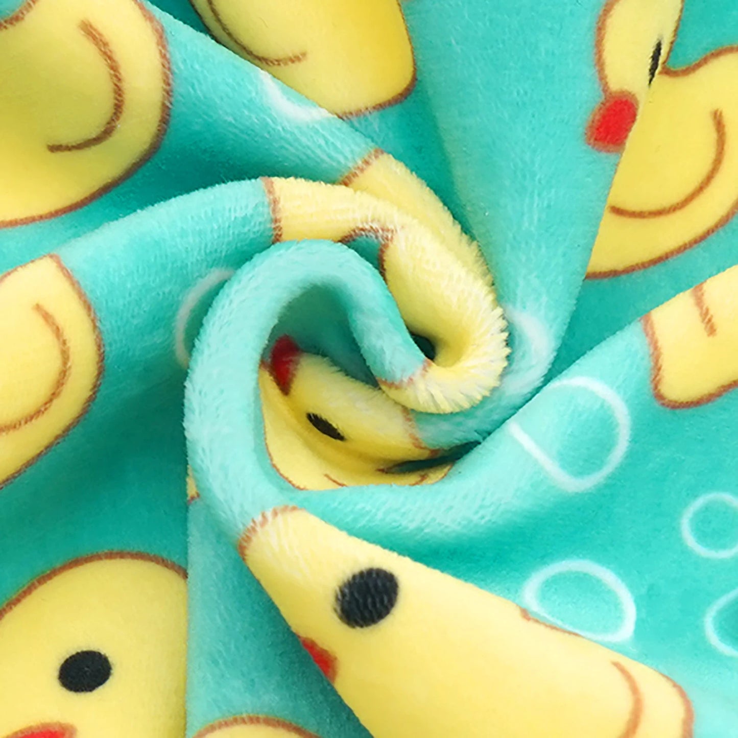 Soft Stretchable Dog Pajamas with Yellow Duck Design for Small Dogs