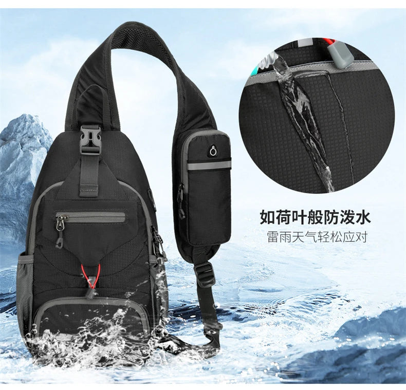 Anti-Theft Waterproof Crossbody Shoulder Backpack | Ultimate Sport Bag