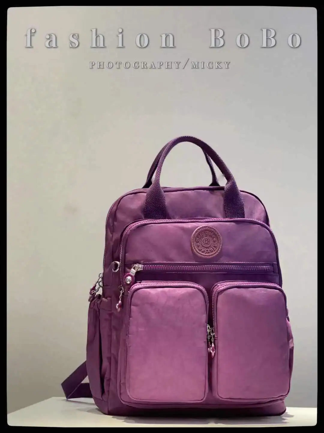 Stylish Multi-Pocket Waterproof Backpack for Women | Travel & School