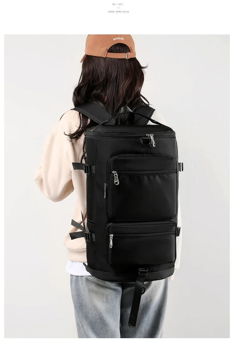 Versatile Outdoor Travel Backpack for Fitness & Leisure Activities