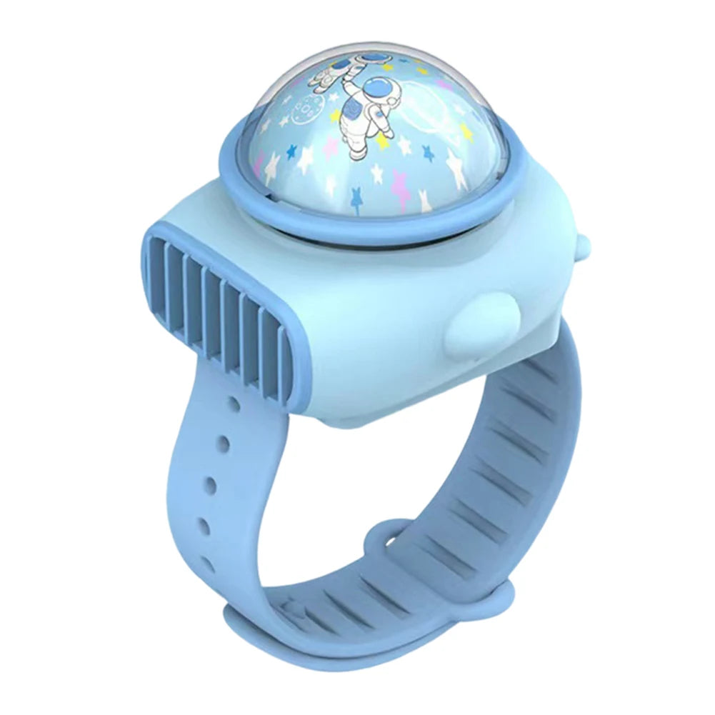 Rechargeable Projection Fan for Comfortable Cooling & Fun