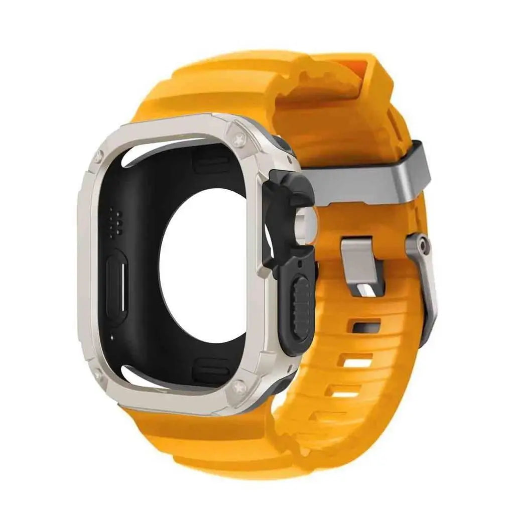 Waterproof Silicone Strap and Case for Smartwatches | Durable & Stylish