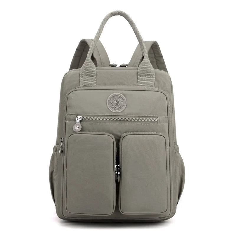 Stylish Multi-Pocket Waterproof Backpack for Women | Travel & School