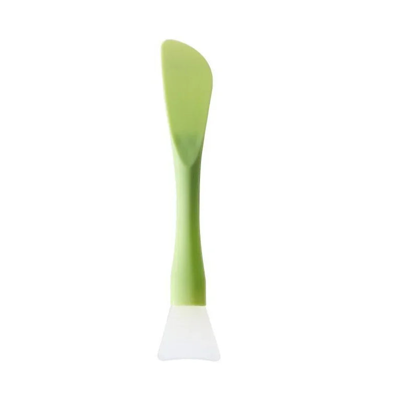 Dual-Use Silicone Facial Mask Brush with Scraper | Perfect Beauty Tool