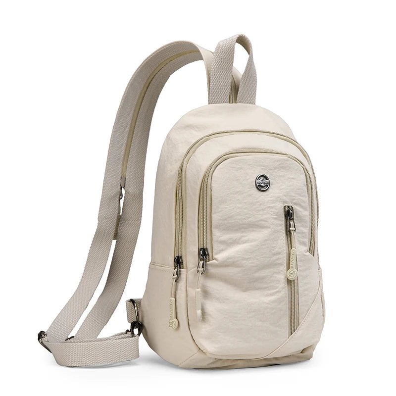 Women's Anti-Theft Lightweight Chest Pack | Large Capacity Daypack