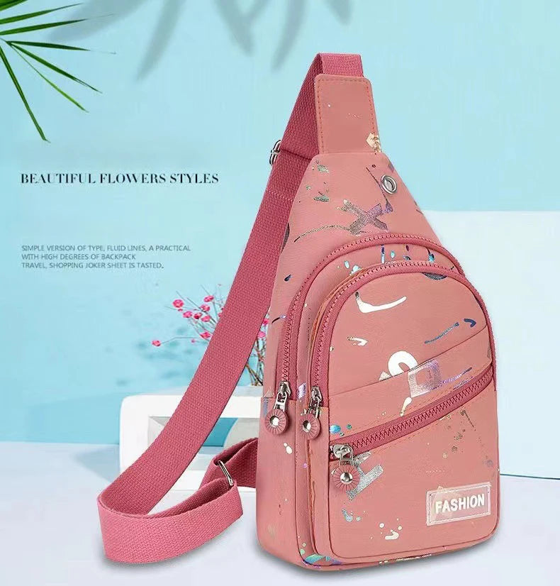 Women's Trendy Cross Body Chest Bag | Fashionable Travel Backpack