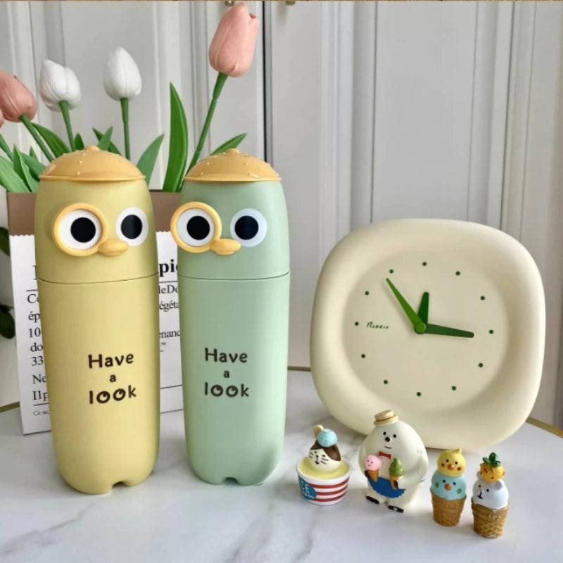 Portable Travel Wash Cup & Toothbrush Storage Box for Kids