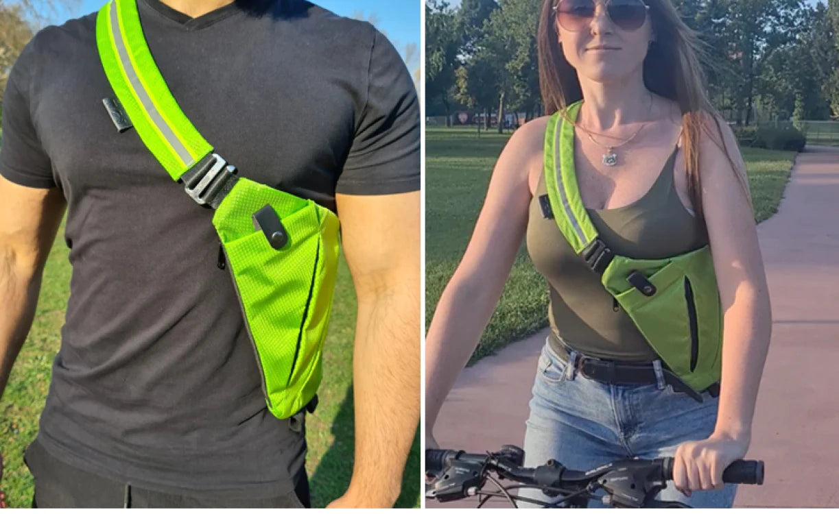 Large Capacity Tactical Chest Bag | Multi-Pocket Shoulder Bag