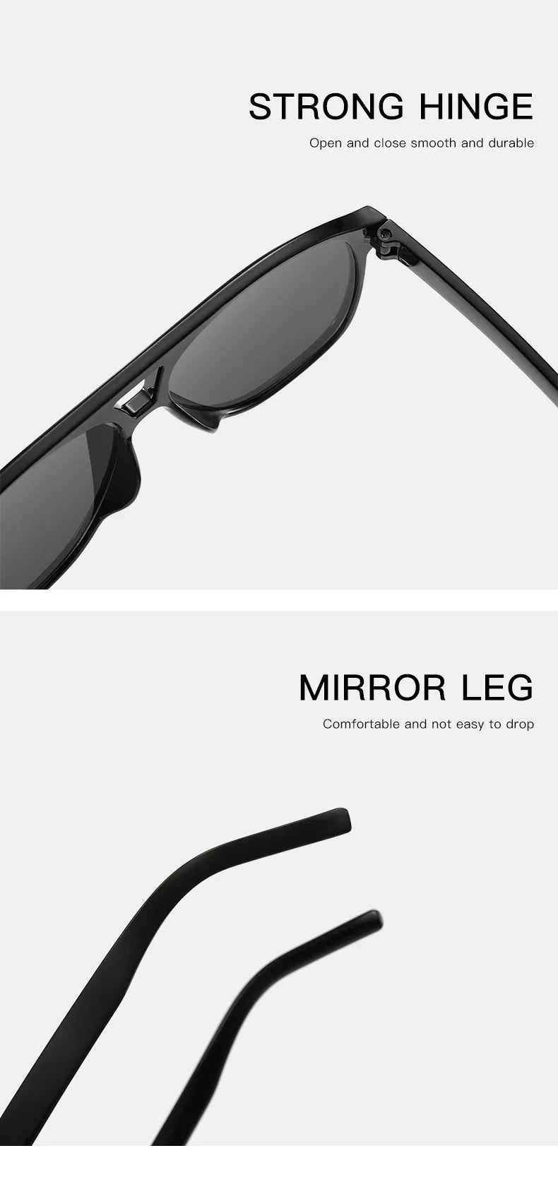 Luxury Big Frame Pilot Sunglasses | Trendy UV400 Shades
