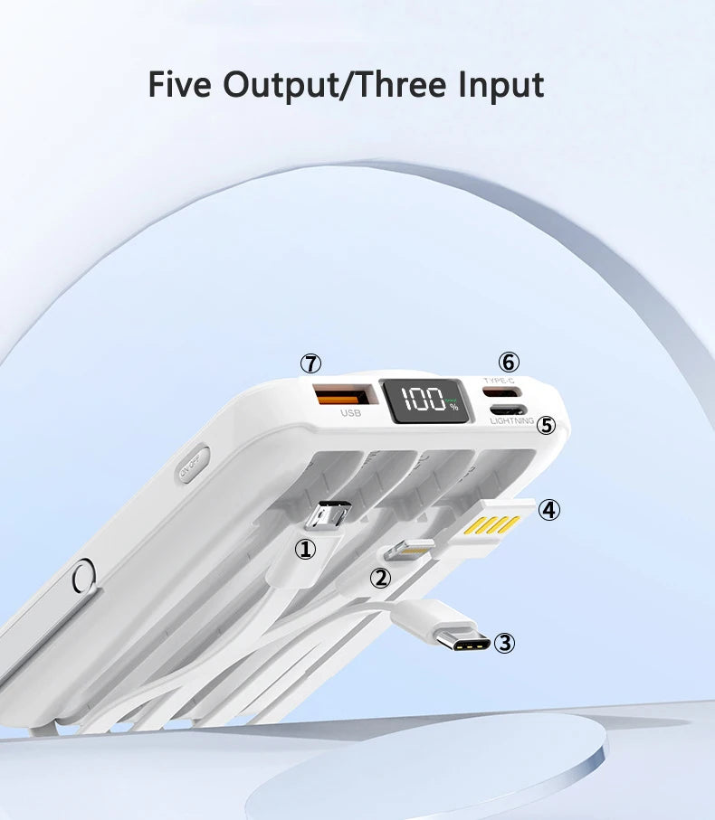 20000mAh Magnetic Wireless Power Bank | Fast Charging & Portable