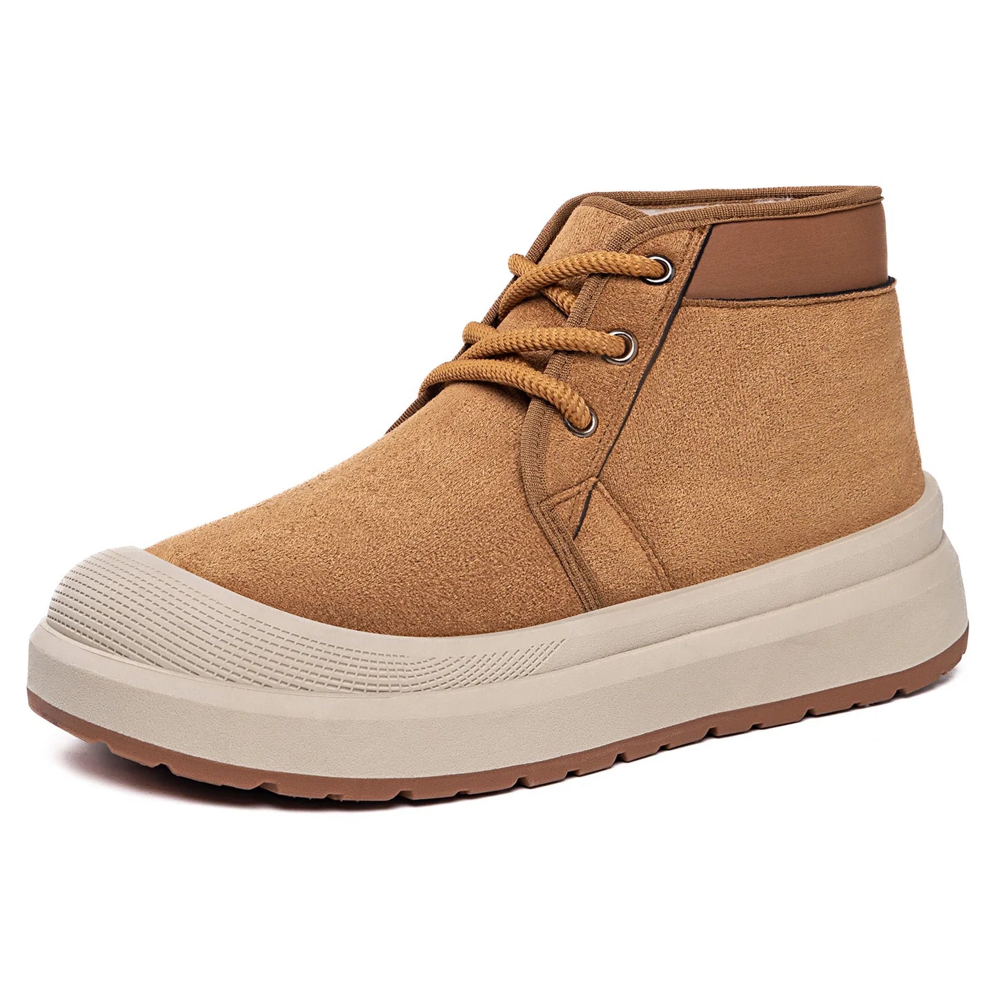 Men's Warm Fur Lined Snow Boots | Cozy Winter Outdoor Footwear
