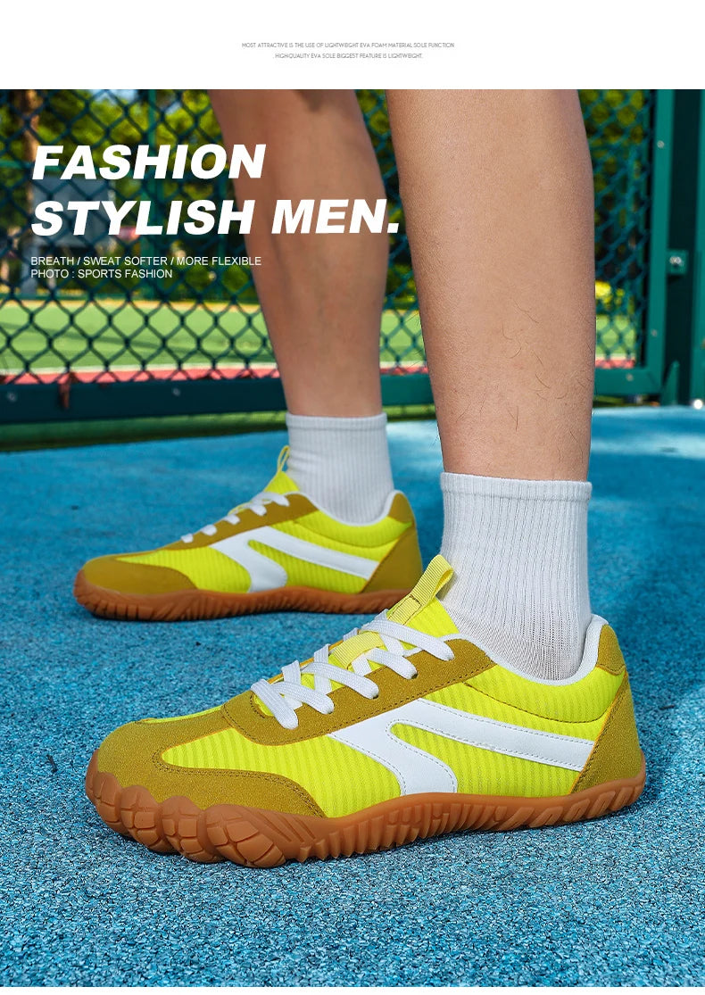 Wide Toe Barefoot Shoes Summer New Mens Womens Zero Drop Minimalist Sneakers Retro Outdoor Non Slip Walking Shoes Casual Sneaker
