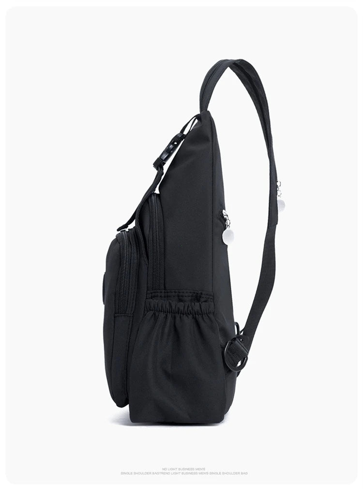 Casual Multi-Functional Nylon Chest Bag | Stylish and Practical