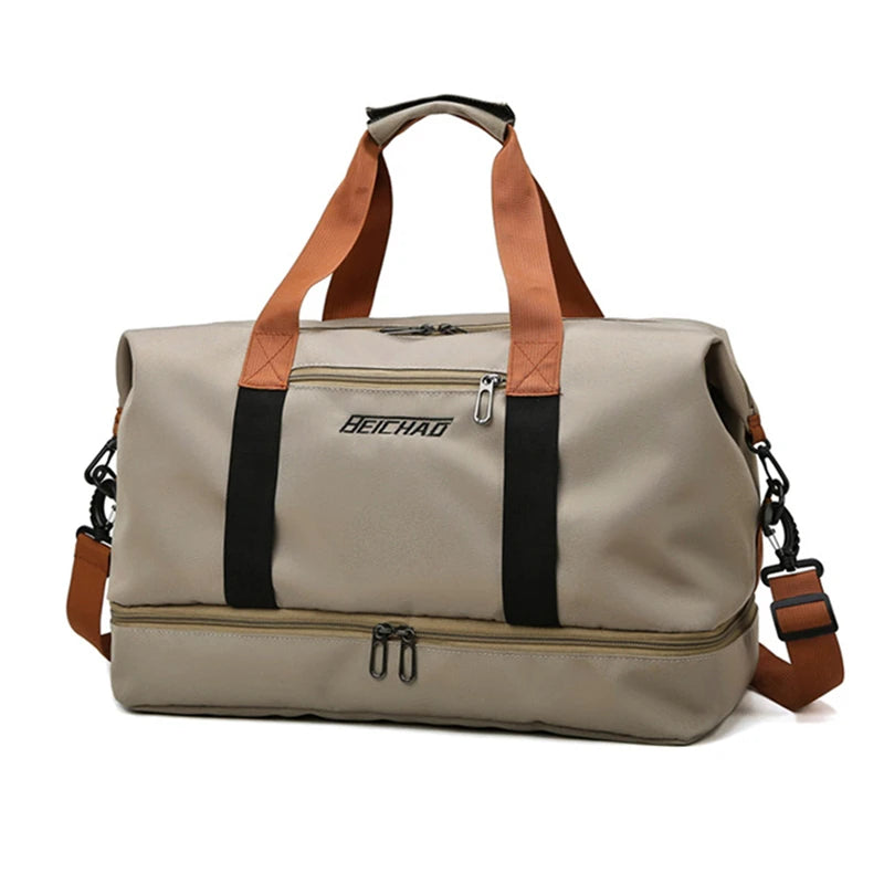 Large-Capacity Travel Bag | Waterproof Sports Fitness Luggage