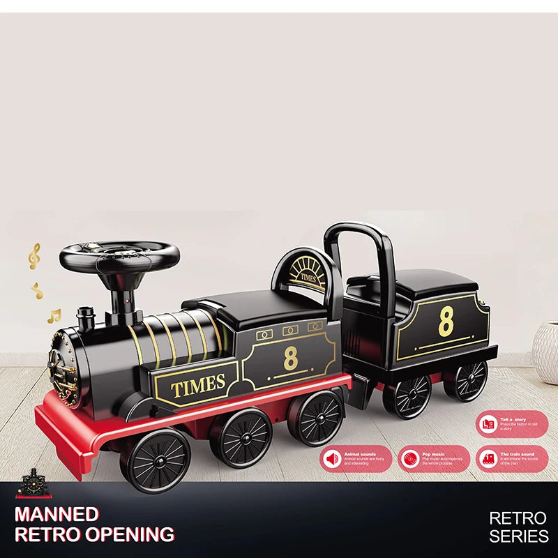 Electric Train Kids Riding Toy | Fun Railway Ride-on for Kids