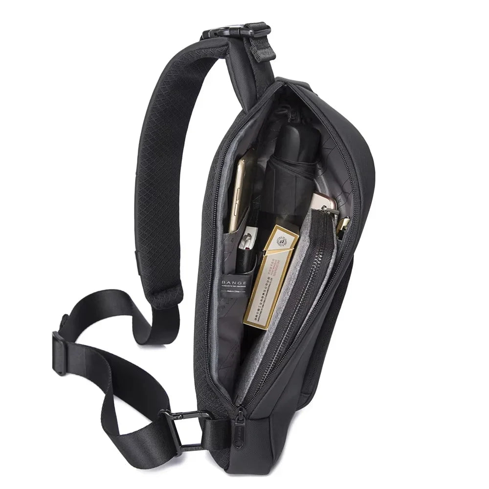 Men's Anti-theft Waterproof Crossbody Bag | Multifunctional Chest Pack