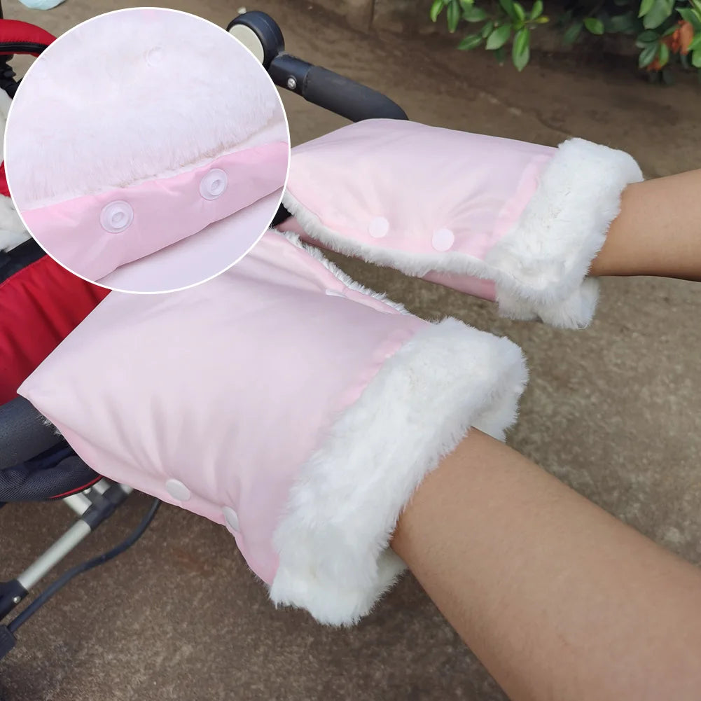 Waterproof Infant Push Chair Mittens | Warm & Cozy Baby Gloves