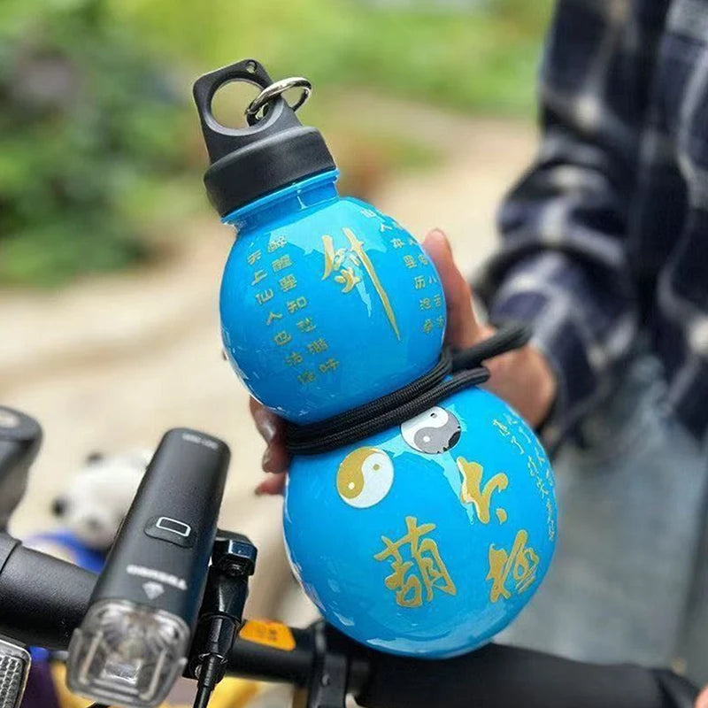 Gourd Shaped Outdoor Water Bottle | 1000ML for Camping & Fitness