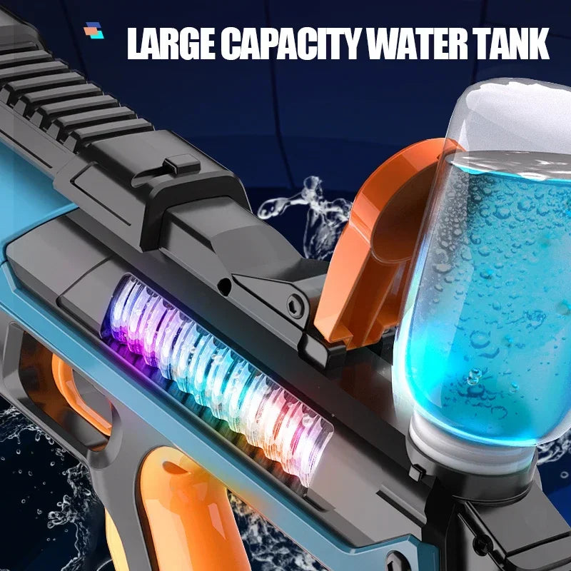 Full Electric Automatic Water Storage Gun | Fun Summer Toy