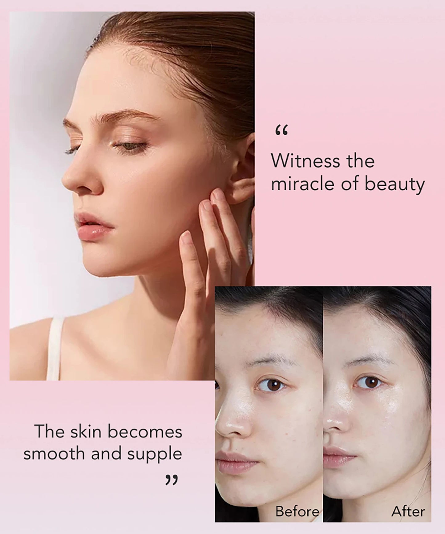 Whitening Anti-Wrinkle Face Cream Set | Collagen & Hyaluronic Acid