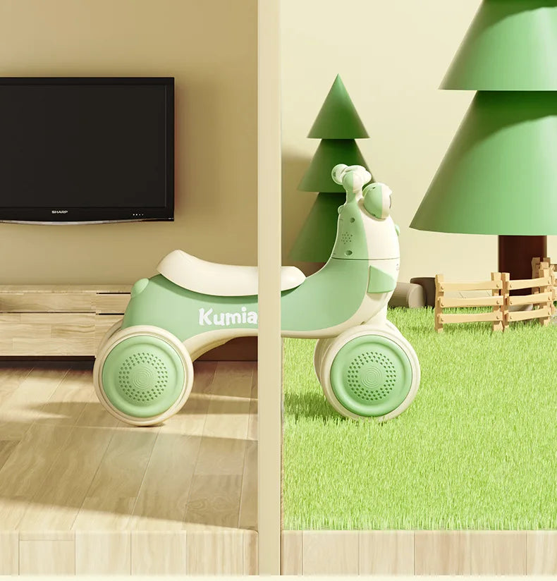 4-Wheel Kids Bike Scooter | Fun & Safe Ride-On Toy for Toddlers