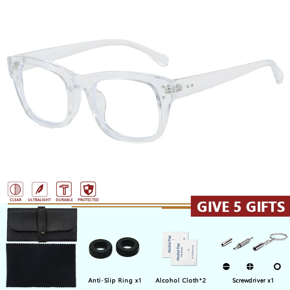 Stylish Women's Multifocal Glasses | Photochromic Prescription Lenses