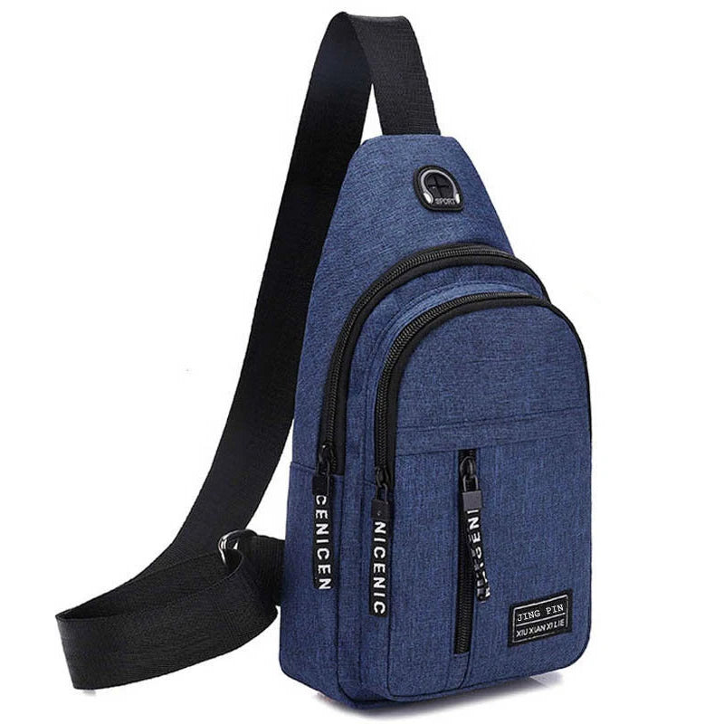 Men's Multifunctional Crossbody Chest Bag | Travel Sling Backpack