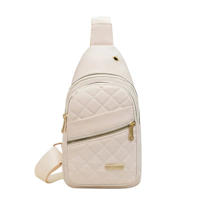 Waterproof Chest Bag for Women | Fashionable Anti-Theft Sling Backpack