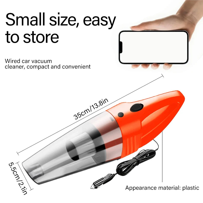Portable Car Vacuum Cleaner | Effortless Cleaning for Your Vehicle
